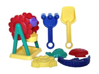 Sunshine Trading YS 266 Sand Wheel Toy   7 Piece Set