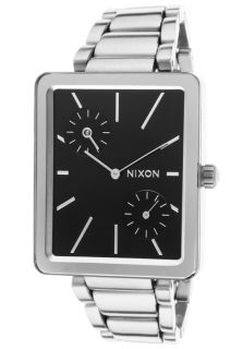 Women's Ivy Dual Time Stainless Steel Black Dial