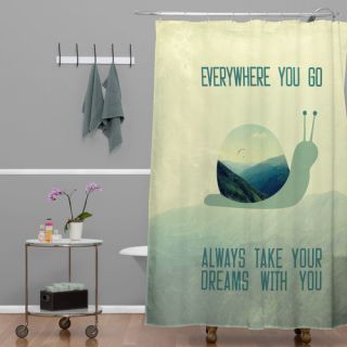 DENY Designs Belle13 Always Take Your Dreams With You Shower Curtain