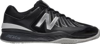 Mens New Balance MC1006v1 Tennis Shoe   Black/Silver