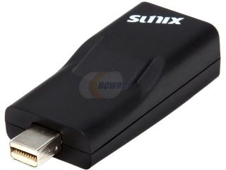 Open Box: SUNIX D2V27C0 Mini DisplayPort to VGA Dongle M F