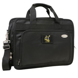Denco Pittsburgh Steelers Black Legacy Expandable Briefcase