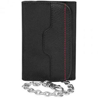 Travelon Safe ID Accent Wallet with Chain   Black Safe ID Accent Wallet with Chain