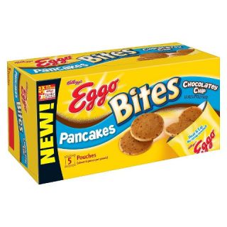 Kelloggs Eggo Bites Chocolatey Chip Pancakes Pouches 5 ct