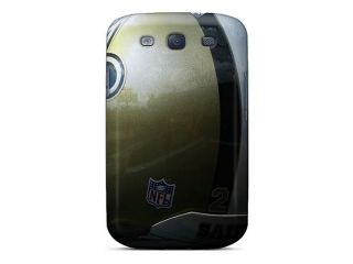 Galaxy S3 Case Cover   Slim Fit Tpu Protector Shock Absorbent Case (new Orleans Saints)