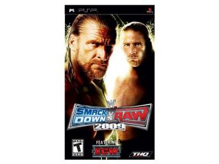 WWE SmackDown vs. RAW 2009 PSP Game THQ