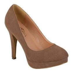 Womens Journee Collection Madi 1 Taupe  ™ Shopping