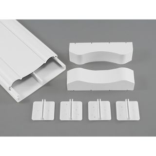 Mono Systems, Inc. 3 in x 60 in Multiple White Cord Cover