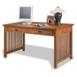 Anthony Lauren Craftsman Home Office Writing Desk with 2 Drawer