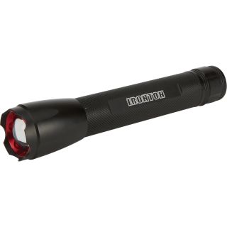Ironton Aluminum Adjustable Tactical LED Flashlight, 98 to 408 Lumens  Flashlights