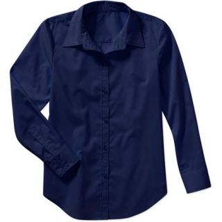 George Career Essentials Women's Long Sleeve Woven Shirt