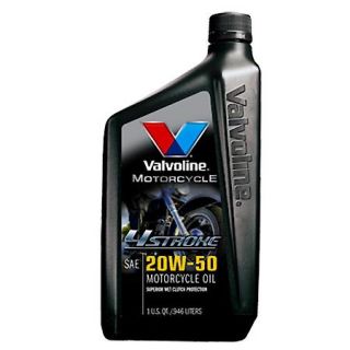 Valvoline 4 Stroke 20W 50 Motorcycle Oil (1 Quart) VV743