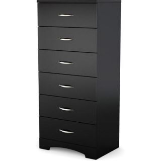 South Shore SoHo 6 Drawer Tall Chest, Multiple Finishes