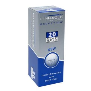 Pinnacle Exception Golf Balls, 20pk