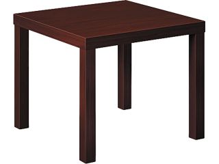basyx BLH3170N Laminate Occasional Table, 24w x 24d x 20h, Mahogany
