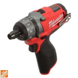 Milwaukee M12 FUEL 12 Volt Brushless 1/4 in. Hex 2 Speed Screwdriver (Tool Only) 2402 20