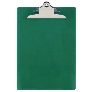 SAUNDERS Clipboard, Letter, Green 21604