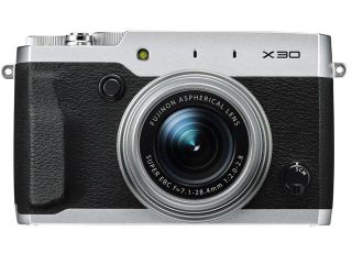 Fujifilm X30 12 MP Digital Camera with 3.0 Inch LCD (Silver)
