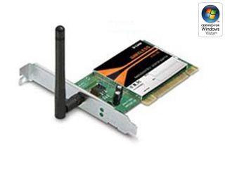 D Link WDA 2320 Rangebooster G Desktop Adapter IEEE 802.11b/g PCI Up to 108Mbps Wireless Data Rates