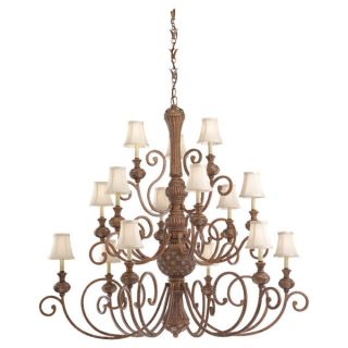 French Imperial Collection 25 light Antique Bronze Finish and Golden