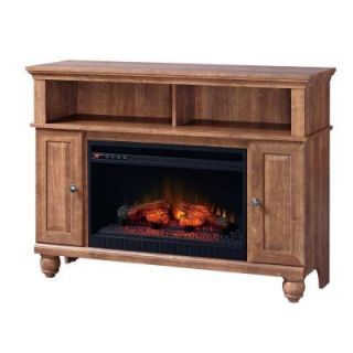 Home Decorators Collection Ashurst 46 in. Media Console Infrared Electric Fireplace in Walnut Finish WSFP46ECHD 7