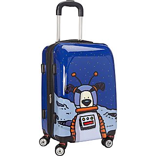 Ed Heck Luggage  Moon Dog Premium Hardside Spinner Luggage 21 Spinner  True