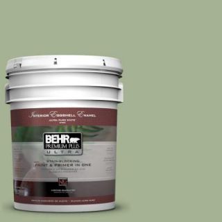 BEHR Premium Plus Ultra 5 gal. #PPU11 6 Willow Grove Eggshell Enamel Interior Paint 275405