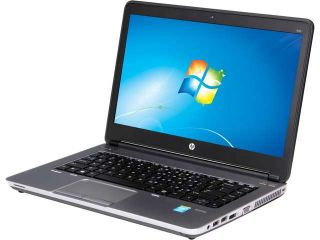 HP Laptop ProBook 640 G1 (F2R42UT#ABA) Intel Core i5 4200M (2.50 GHz) 4 GB Memory 500 GB HDD Intel HD Graphics 4600 14.0" Windows 7 Professional 64 Bit