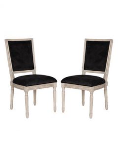 Buchanan Rectangular Side Chairs (Set of 2) by Safavieh