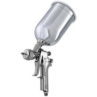 Devilbiss Gravity Feed HVLP Paint Gun with 1.3, 1.4, 1.5mm tips and Aluminum Cup DEVGTI 620G
