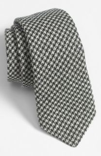 Yves Saint Laurent Woven Houndstooth Tie
