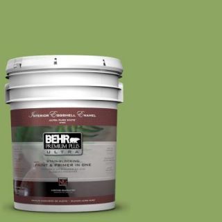 BEHR Premium Plus Ultra 5 gal. #PPU10 4 New Bamboo Eggshell Enamel Interior Paint 275305
