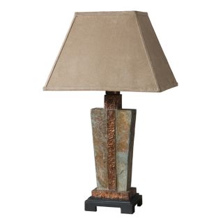 Uttermost 1 light Slate and Copper Accent Lamp   15266720  