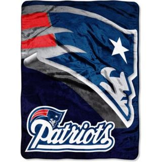 NFL Patriots 60x80 Micro Raschel Blanket