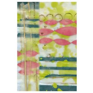 Found Objects I by Jennifer Goldberger Painting Print by Evive Designs