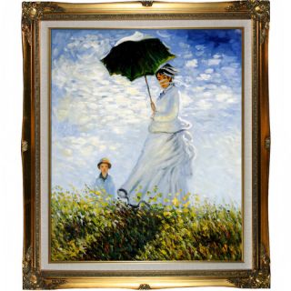 Madame Monet and her Son by Monet Framed Original Painting by Tori