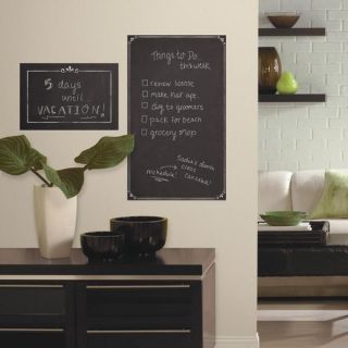 Decorative Chalkboard Peel and Stick Giant Wall Decals