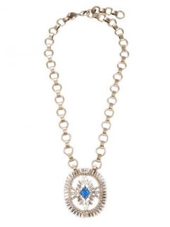 Olivia Swarovski Crystal Pendant Necklace by DANNIJO