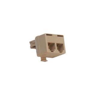 Suttle 267A4 2 for 1 adapter   connect 2 telephones or equipment to an existing modular jack