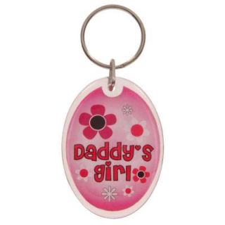 The Hillman Group Daddy's Girl Acrylic Key Chain (3 Pack) 701317