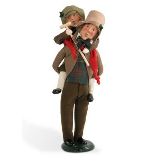 Bob Cratchit and Tiny Tim Figurine