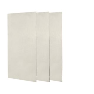 Swanstone Glacier Solid Surface Shower Wall Surround Back Panel (Common: 0.25 in x 36 in; Actual: 72 in x 0.25 in x 36 in)