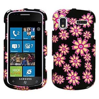 Insten Phone Protector Case For Samsung i917 (Focus), Flower Wall