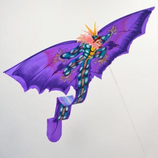 Purple Balinese Dragon Kite
