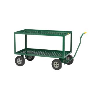 24 x 48 2 Shelf Steel Perforated Deck Wagon Truck by Little Giant