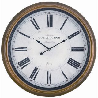 Cooper Classics Oversized 24.5 Henley Wall Clock