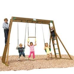 Play Time Classic Series Swing Set Top Ladder with Chain Accessories