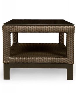 Belize Wicker Outdoor End Table   Furniture