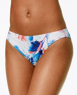 Vince Camuto Santorini Floral Print Classic Bikini Bottoms   Swimwear