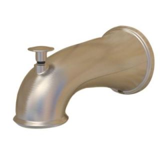 DANCO 6 in. Deco Tub Spout in Brushed Nickel 10316